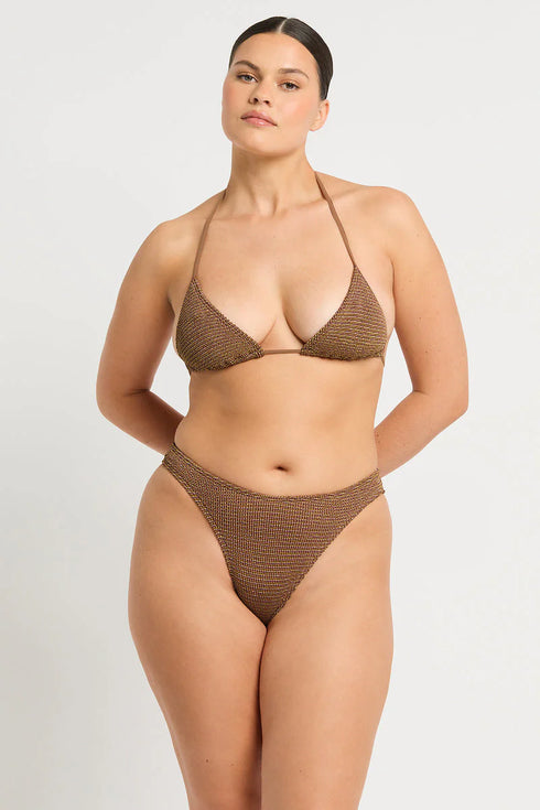 Bond-Eye Lurex Luana Triangle